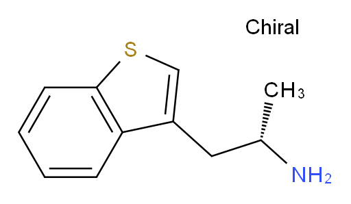 (2S)-1-(1-benzothiophen-3-yl)propan-2-amine