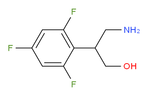 3-amino-2-(2,4,6-trifluorophenyl)propan-1-ol