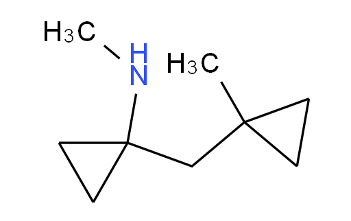 N-methyl-1-[(1-methylcyclopropyl)methyl]cyclopropan-1-amine