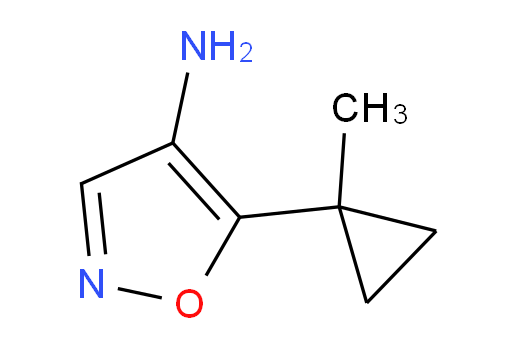 5-(1-methylcyclopropyl)-1,2-oxazol-4-amine