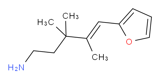 5-(furan-2-yl)-3,3,4-trimethylpent-4-en-1-amine
