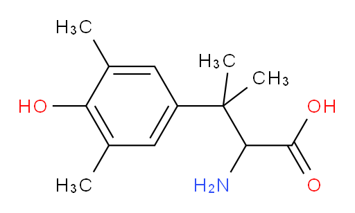 2-amino-3-(4-hydroxy-3,5-dimethylphenyl)-3-methylbutanoic acid