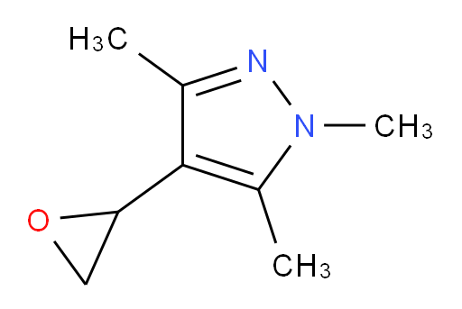 1,3,5-trimethyl-4-(oxiran-2-yl)-1H-pyrazole