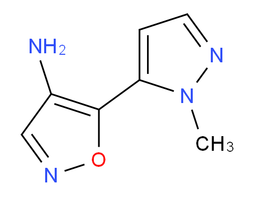 5-(1-methyl-1H-pyrazol-5-yl)-1,2-oxazol-4-amine