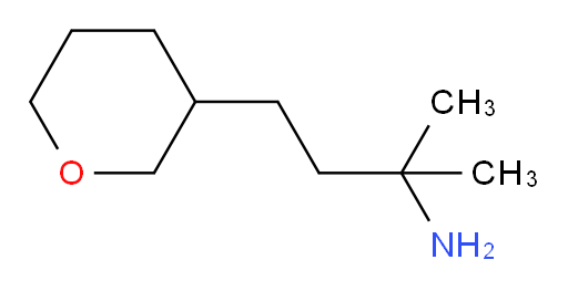 2-methyl-4-(oxan-3-yl)butan-2-amine