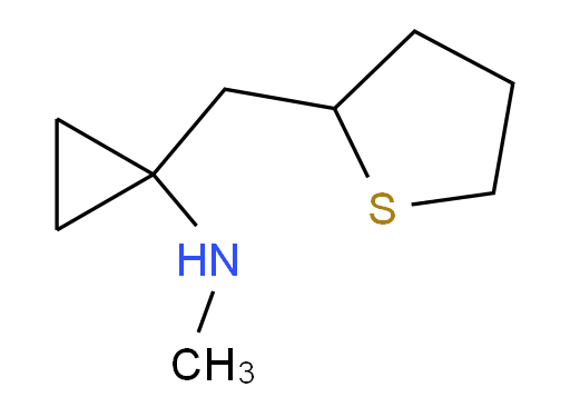N-methyl-1-[(thiolan-2-yl)methyl]cyclopropan-1-amine