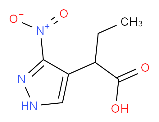 2-(3-nitro-1H-pyrazol-4-yl)butanoic acid