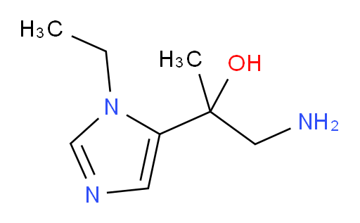1-amino-2-(1-ethyl-1H-imidazol-5-yl)propan-2-ol