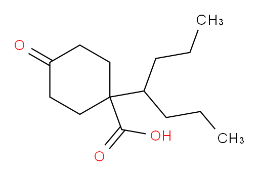 1-(heptan-4-yl)-4-oxocyclohexane-1-carboxylic acid