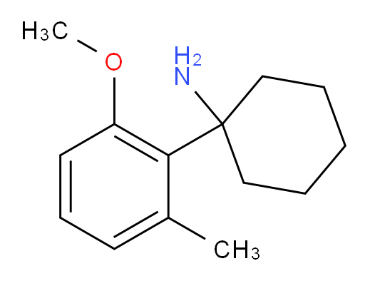 1-(2-methoxy-6-methylphenyl)cyclohexan-1-amine