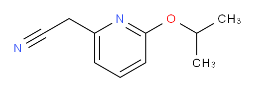 2-[6-(propan-2-yloxy)pyridin-2-yl]acetonitrile