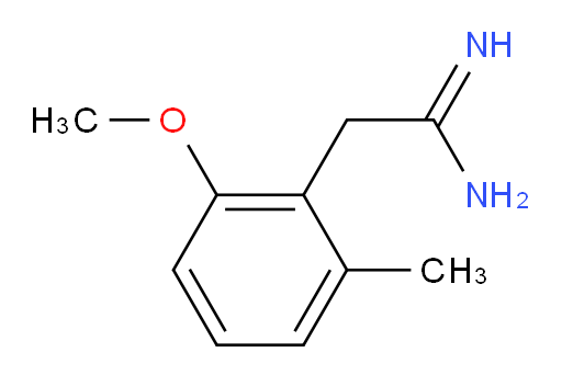 2-(2-methoxy-6-methylphenyl)ethanimidamide