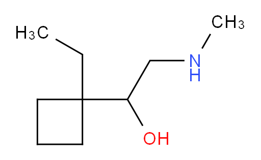 1-(1-ethylcyclobutyl)-2-(methylamino)ethan-1-ol