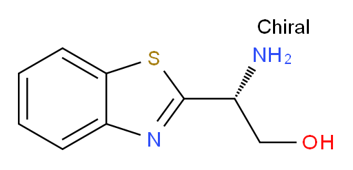 (2R)-2-amino-2-(1,3-benzothiazol-2-yl)ethan-1-ol
