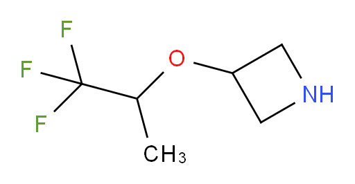 3-[(1,1,1-trifluoropropan-2-yl)oxy]azetidine