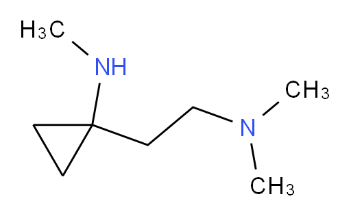 1-[2-(dimethylamino)ethyl]-N-methylcyclopropan-1-amine