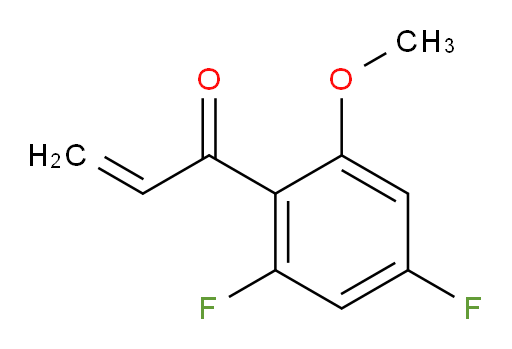 1-(2,4-difluoro-6-methoxyphenyl)prop-2-en-1-one