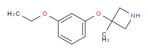3-(3-ethoxyphenoxy)-3-methylazetidine