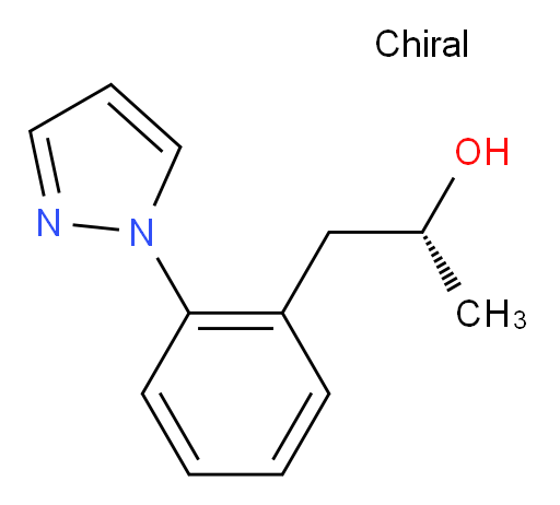 (2R)-1-[2-(1H-pyrazol-1-yl)phenyl]propan-2-ol