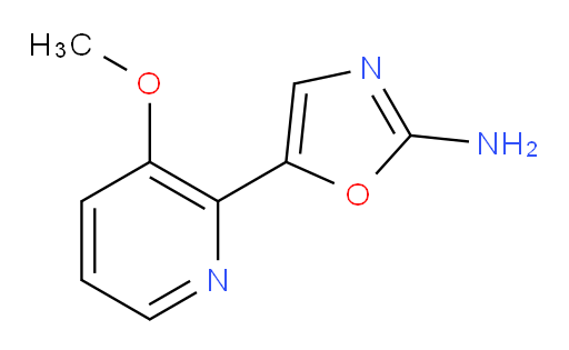 5-(3-methoxypyridin-2-yl)-1,3-oxazol-2-amine