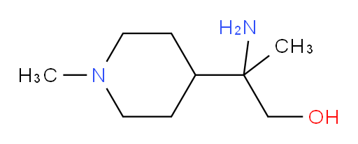 2-amino-2-(1-methylpiperidin-4-yl)propan-1-ol