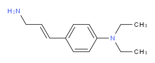 4-(3-aminoprop-1-en-1-yl)-N,N-diethylaniline