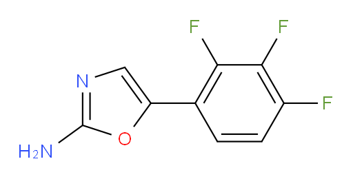 5-(2,3,4-trifluorophenyl)-1,3-oxazol-2-amine