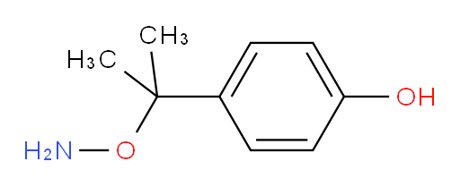 4-[2-(aminooxy)propan-2-yl]phenol