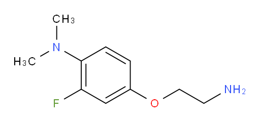 4-(2-aminoethoxy)-2-fluoro-N,N-dimethylaniline