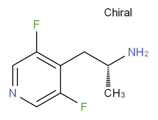 (2R)-1-(3,5-difluoropyridin-4-yl)propan-2-amine