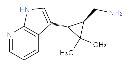 rac-[(1R,3R)-2,2-dimethyl-3-{1H-pyrrolo[2,3-b]pyridin-3-yl}cyclopropyl]methanamine