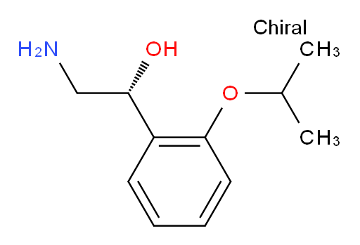 (1R)-2-amino-1-[2-(propan-2-yloxy)phenyl]ethan-1-ol