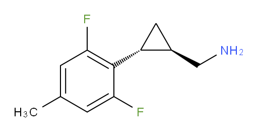 rac-[(1R,2R)-2-(2,6-difluoro-4-methylphenyl)cyclopropyl]methanamine