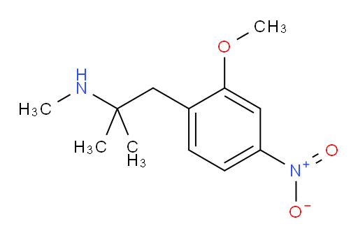 [1-(2-methoxy-4-nitrophenyl)-2-methylpropan-2-yl](methyl)amine
