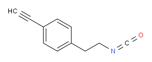 1-ethynyl-4-(2-isocyanatoethyl)benzene