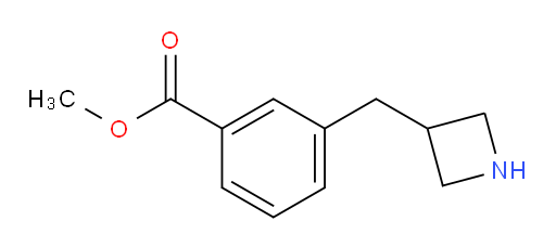 methyl 3-[(azetidin-3-yl)methyl]benzoate