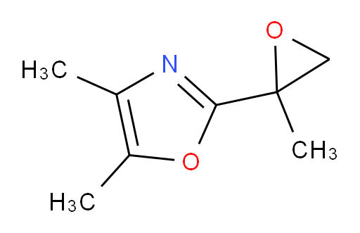 4,5-dimethyl-2-(2-methyloxiran-2-yl)-1,3-oxazole