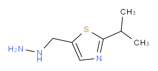 5-(hydrazinylmethyl)-2-(propan-2-yl)-1,3-thiazole