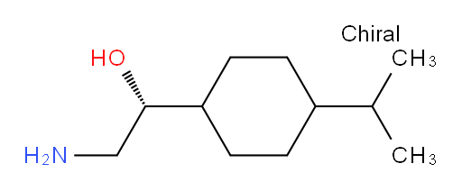 (1R)-2-amino-1-[4-(propan-2-yl)cyclohexyl]ethan-1-ol