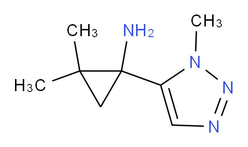 2,2-dimethyl-1-(1-methyl-1H-1,2,3-triazol-5-yl)cyclopropan-1-amine