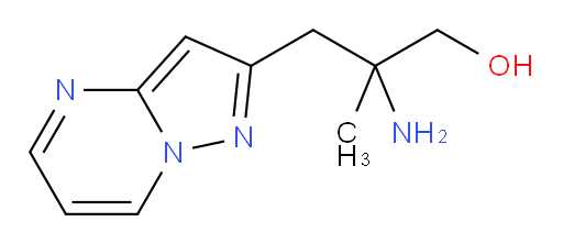 2-amino-2-methyl-3-{pyrazolo[1,5-a]pyrimidin-2-yl}propan-1-ol