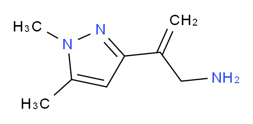 2-(1,5-dimethyl-1H-pyrazol-3-yl)prop-2-en-1-amine