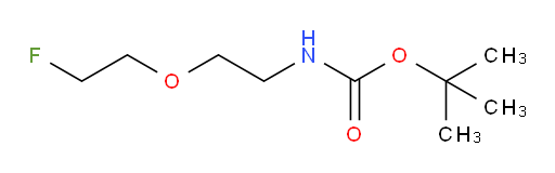 tert-butyl N-[2-(2-fluoroethoxy)ethyl]carbamate
