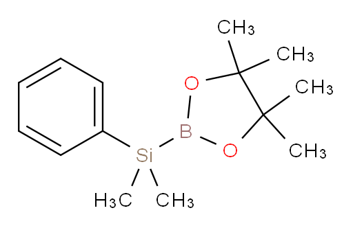 dimethyl(phenyl)(tetramethyl-1,3,2-dioxaborolan-2-yl)silane