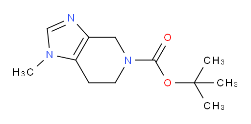 tert-butyl 1-methyl-1H,4H,5H,6H,7H-imidazo[4,5-c]pyridine-5-carboxylate