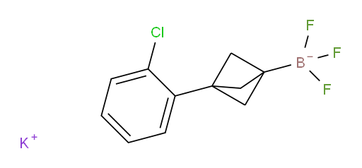 potassium [3-(2-chlorophenyl)bicyclo[1.1.1]pentan-1-yl]trifluoroboranuide