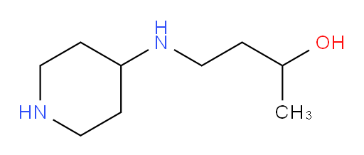 4-[(piperidin-4-yl)amino]butan-2-ol