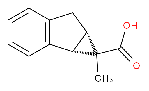 rac-(1aR,6aR)-1-methyl-1H,1aH,6H,6aH-cyclopropa[a]indene-1-carboxylic acid