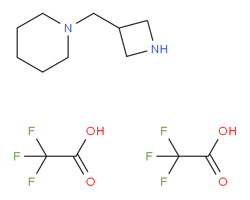 1-[(azetidin-3-yl)methyl]piperidine, bis(trifluoroacetic acid)