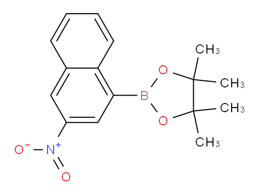 4,4,5,5-tetramethyl-2-(3-nitronaphthalen-1-yl)-1,3,2-dioxaborolane